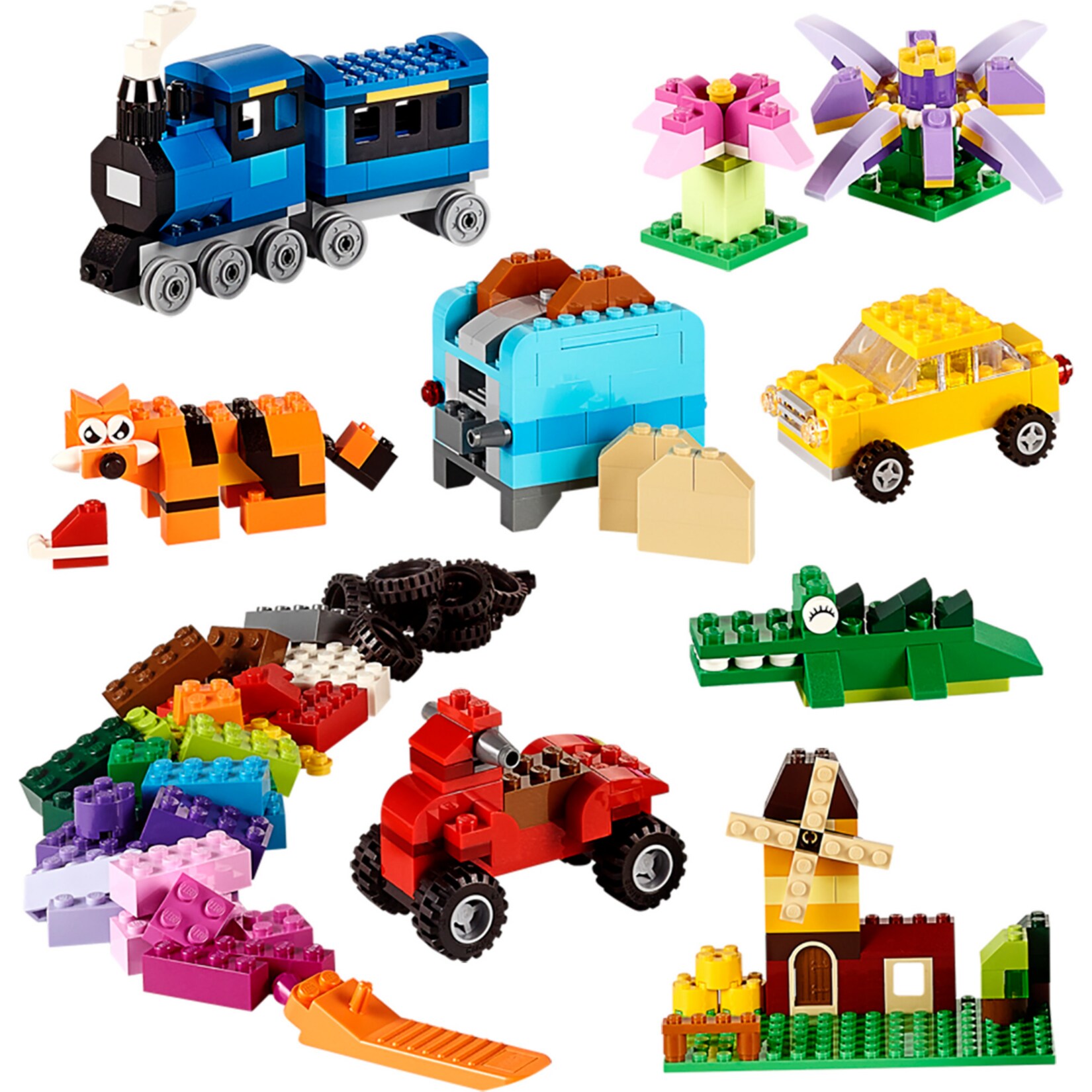 LEGO Konstruktionsspielzeug Classic Mittelgroße Bausteine-Box