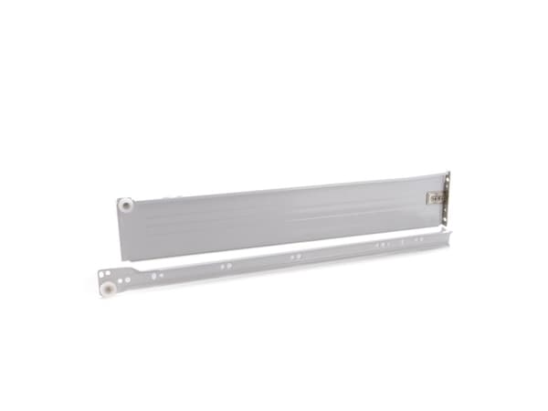 Rejs Rail Drawer Set 86X500/1.1Mm White (10)