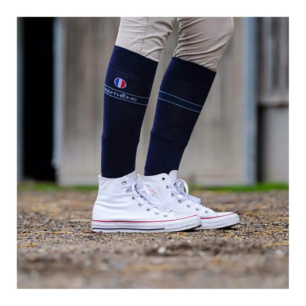 Equitheme AXEL - Chaussettes marine