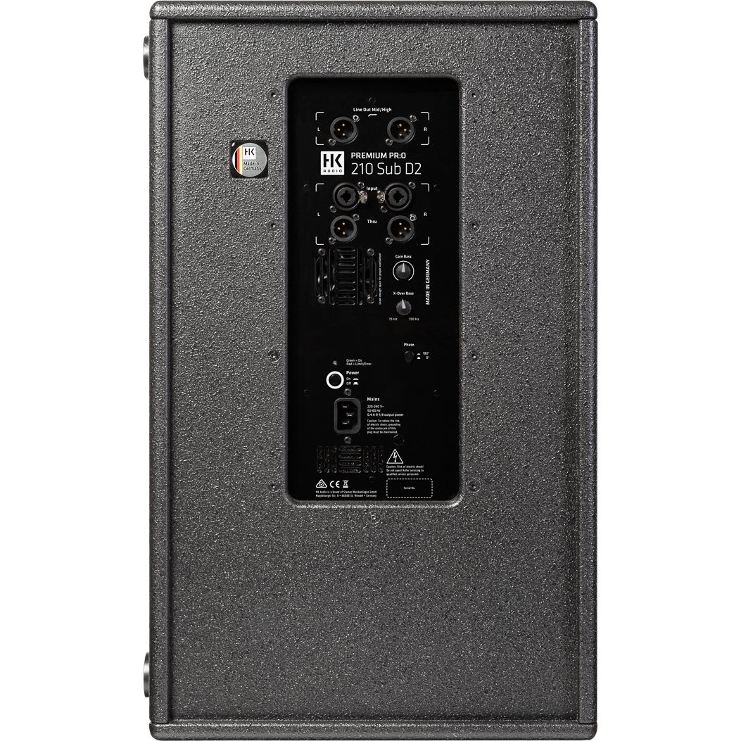 HK Audio Premium PR:O 210 SUB D2 actieve subwoofer