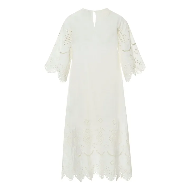 Laurence Bras Robe Bessylong Lin | Blanc