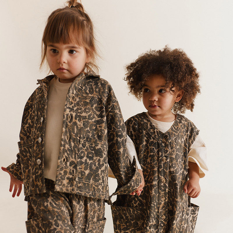 Jacke Fen Leoprint