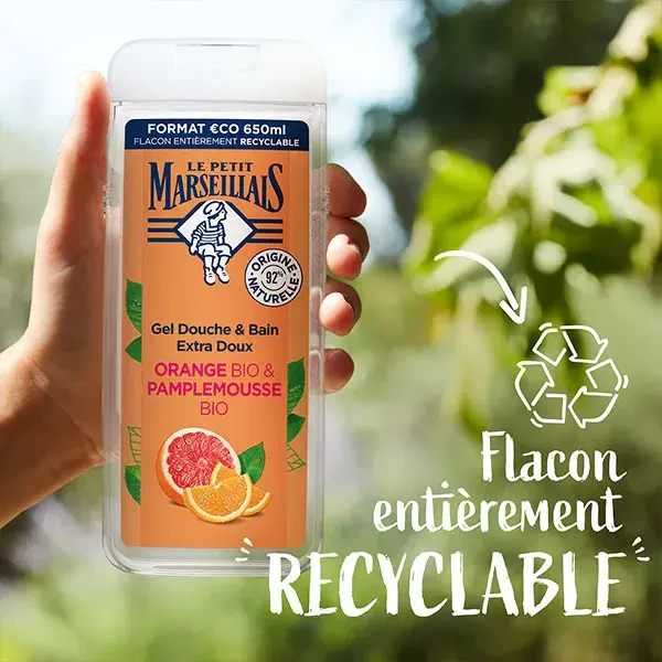 Le Petit Marseillais Gel de Banho Laranja e Toranja 650ml