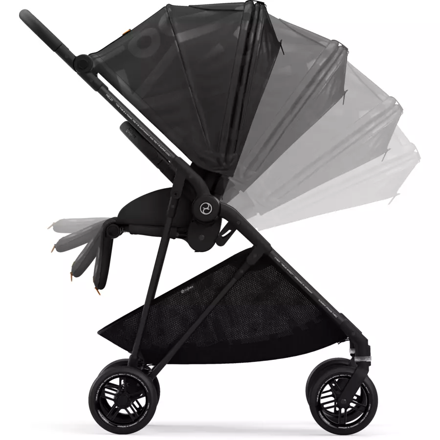 cybex GOLD Kinderwagen Melio Street Real Black