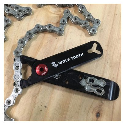 Multi-Outil Wolf Tooth Pack Pliers - Master Link Combo Pliers (4 Fonctions) Noir