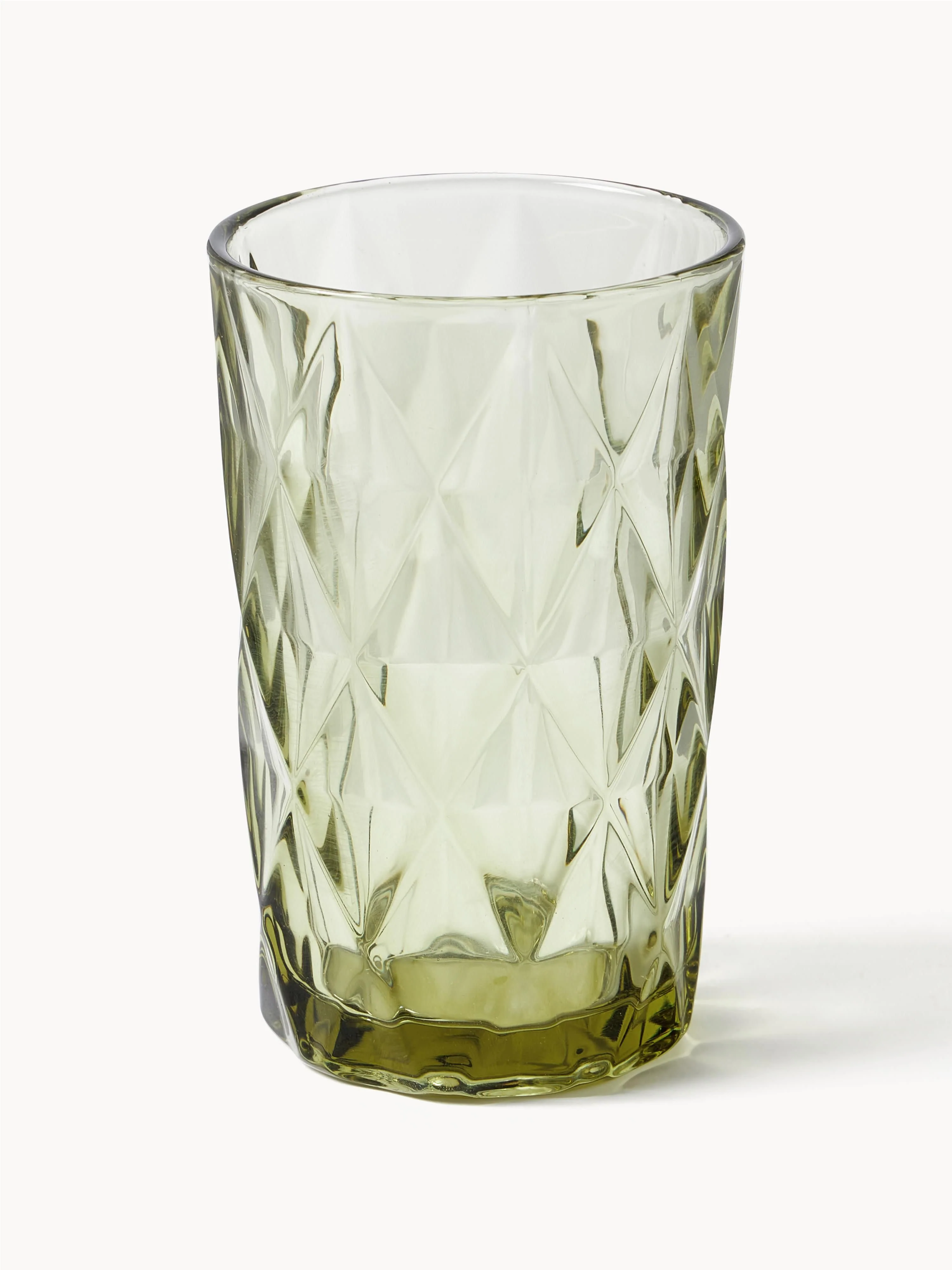 Highballglazen Colorado met textuurpatroon, 4-delig