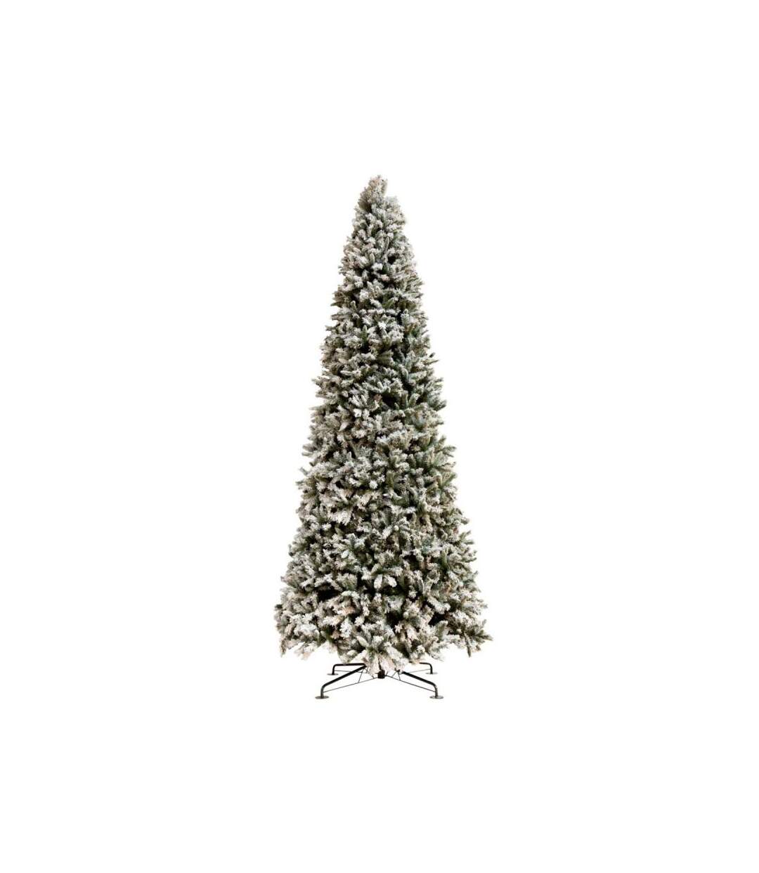 Paris Prix - Sapin De Noël Déco enneigé 450cm Vert