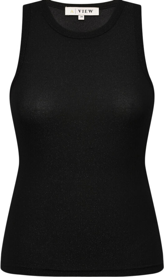 A-VIEW Eva tank top Black