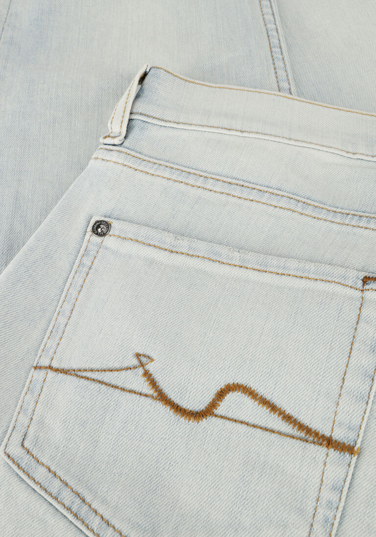 blauwe 7 for all mankind slim fit jeans slimmy tapered