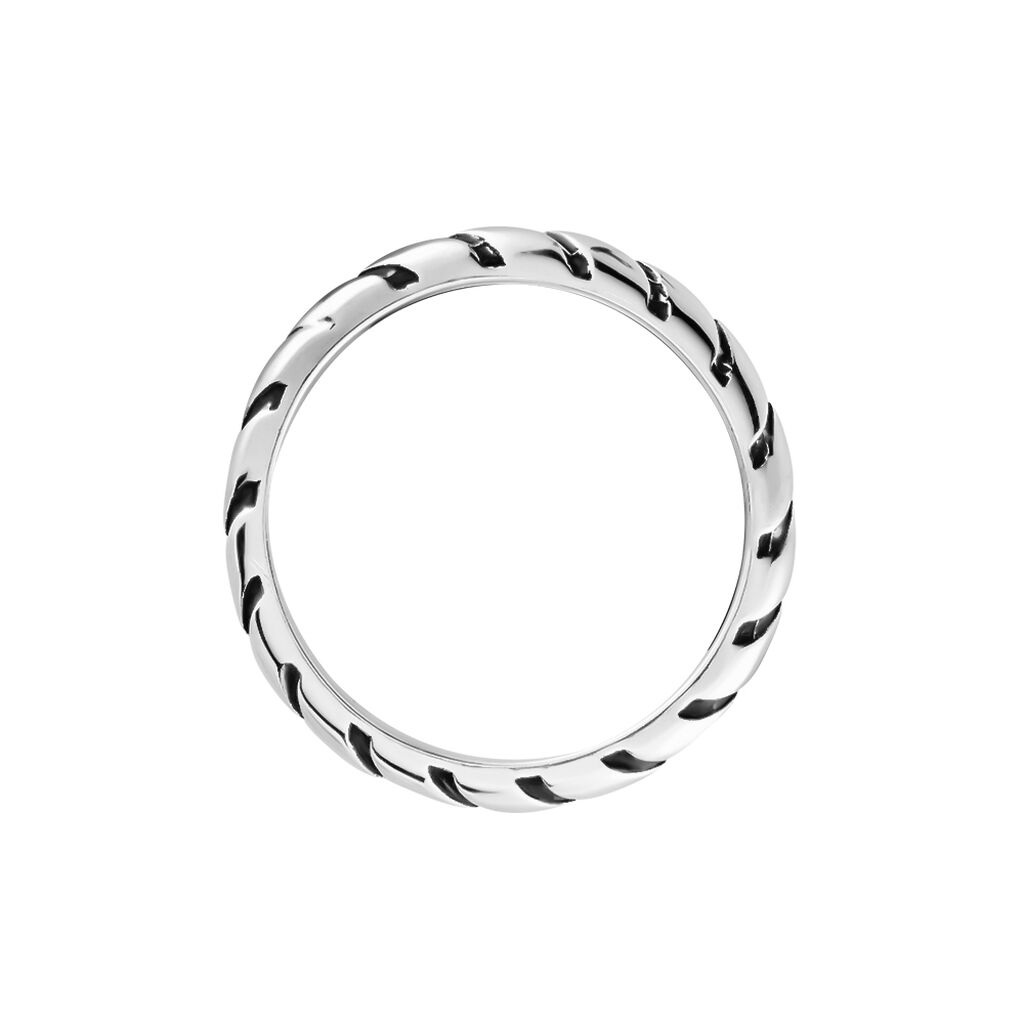 Bague Denys Argent Blanc