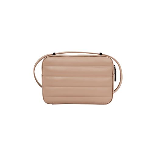 Calvin Klein Line Quilt Camera Crossbody Taske, Chanterelle