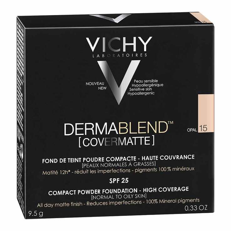 Vichy Dermablend Covermatte Puder 15, 9.5 g