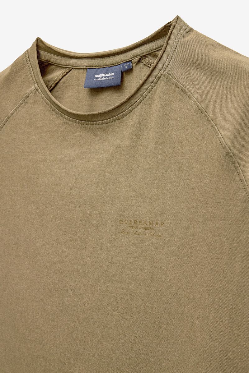 T-SHIRT  EM LAVA DYE