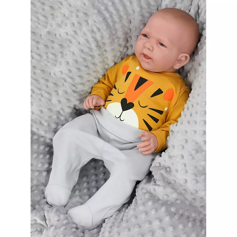 TupTam Jungen Baby Body Langarm 5er Pack blaugelb