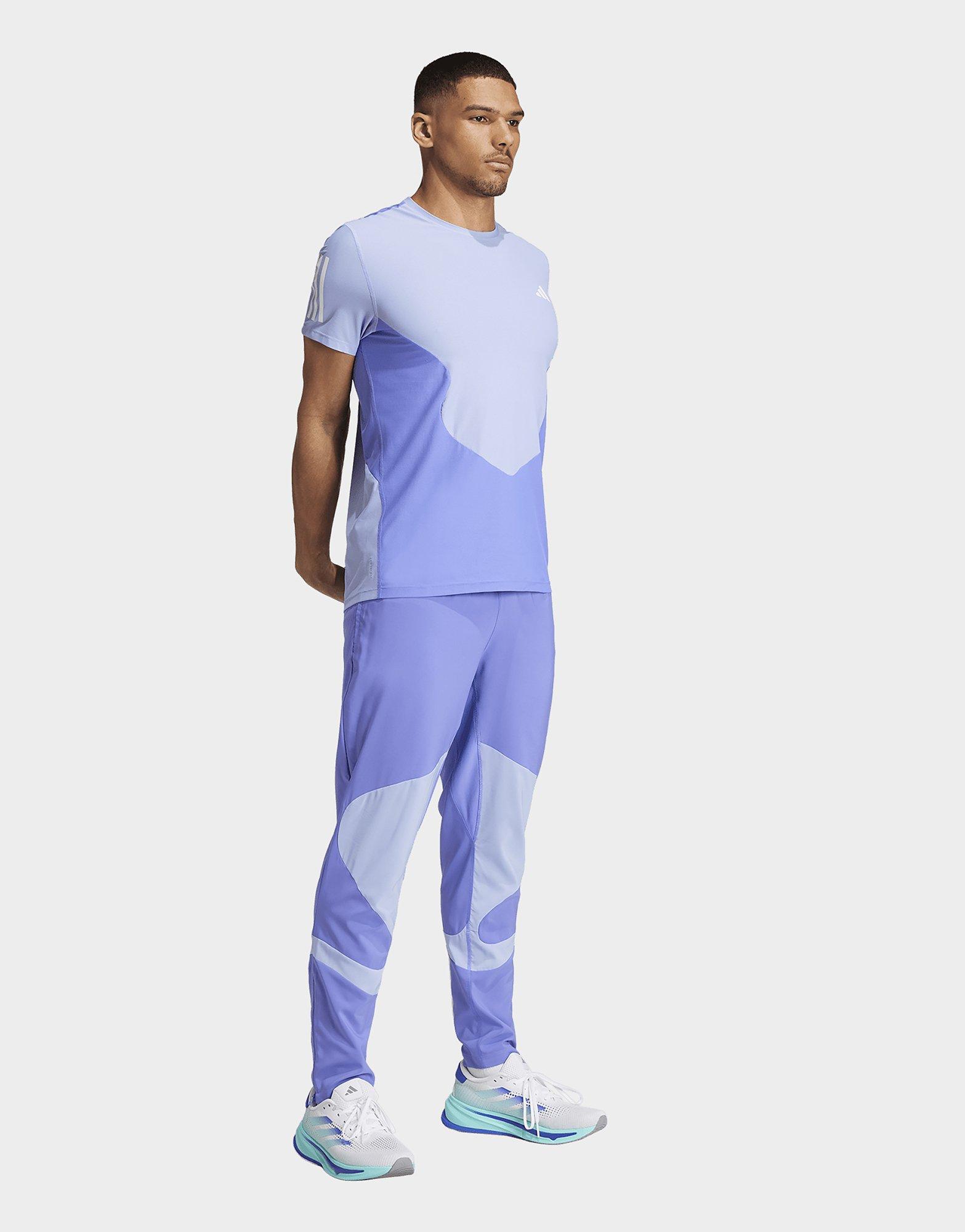 adidas T-shirt Own the Run Colorblock AEROREADY