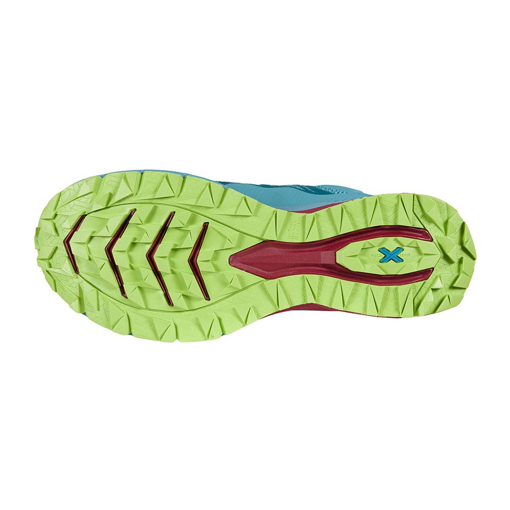 La Sportiva KARACAL - Chaussures de trail Femme topaz/red plum
