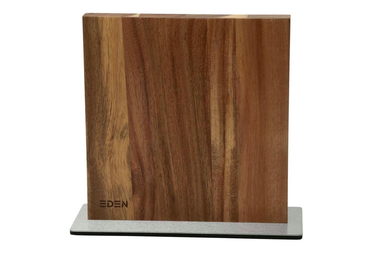Eden Magnetic Knife Block EQB101 acaciahout