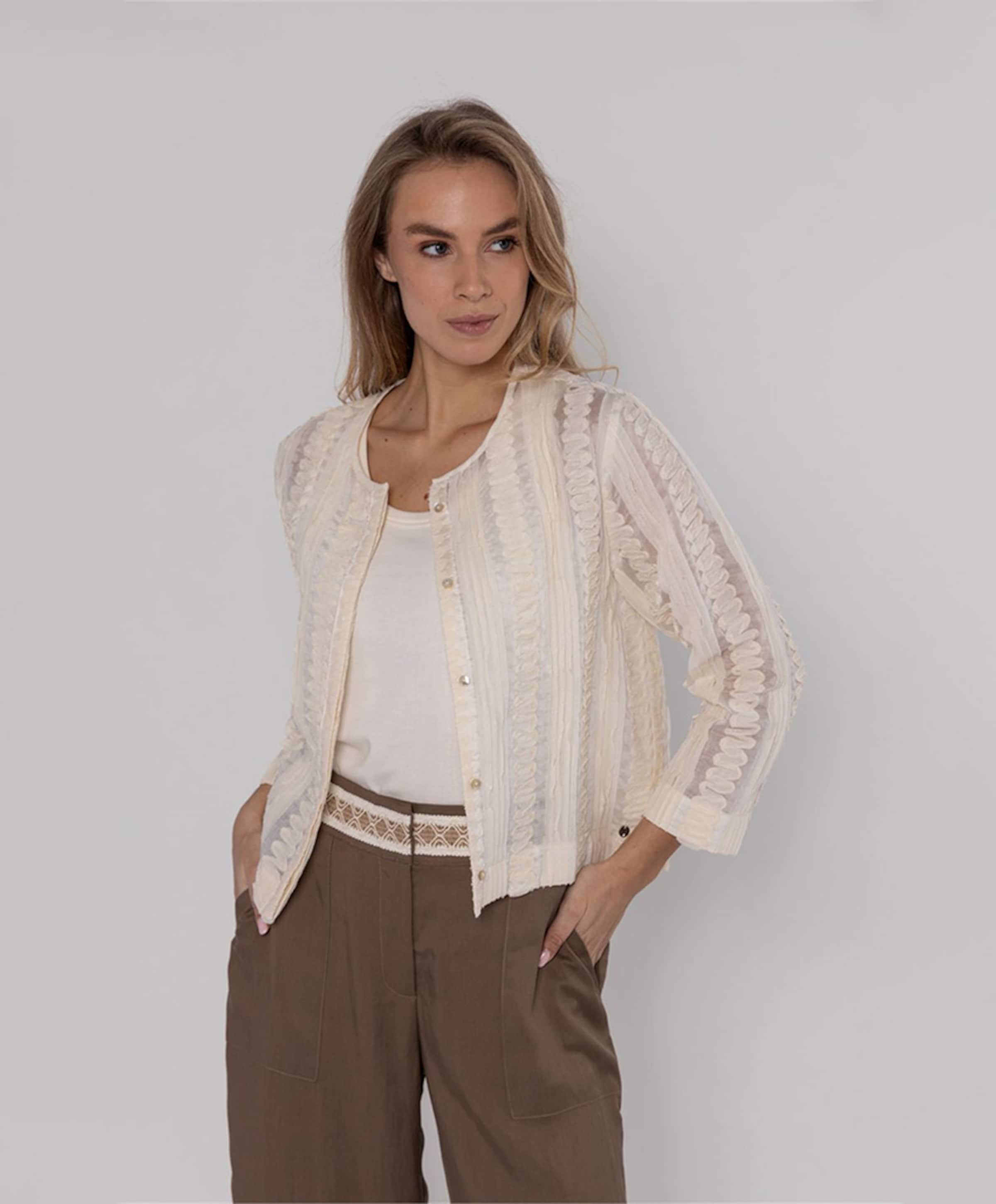 Poools Dames blouse ecru