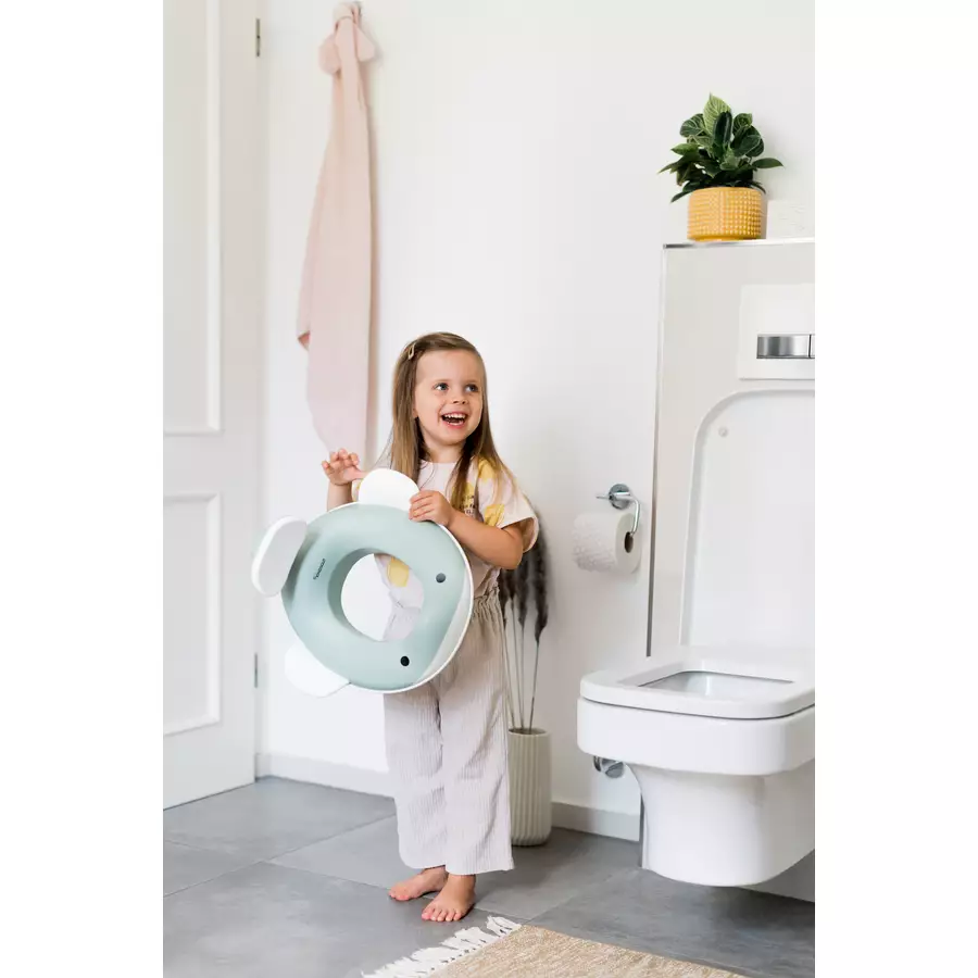 KINDSGUT Toilettenaufsatz Wal aquamarin
