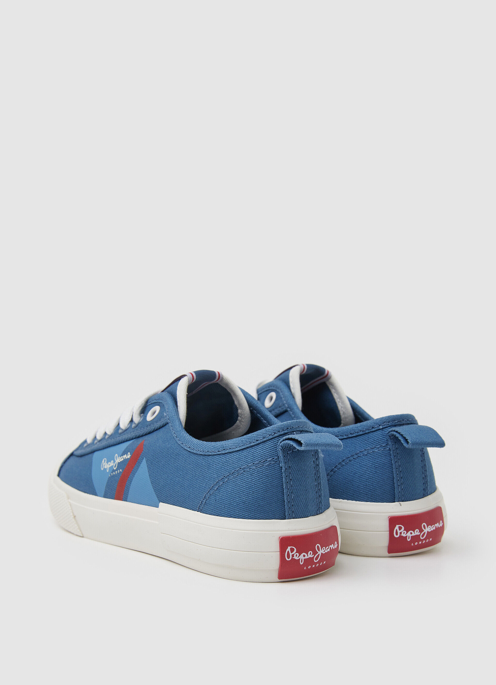SAPATOS VULCANIZADOS ALLEN FLAG - azul índigo