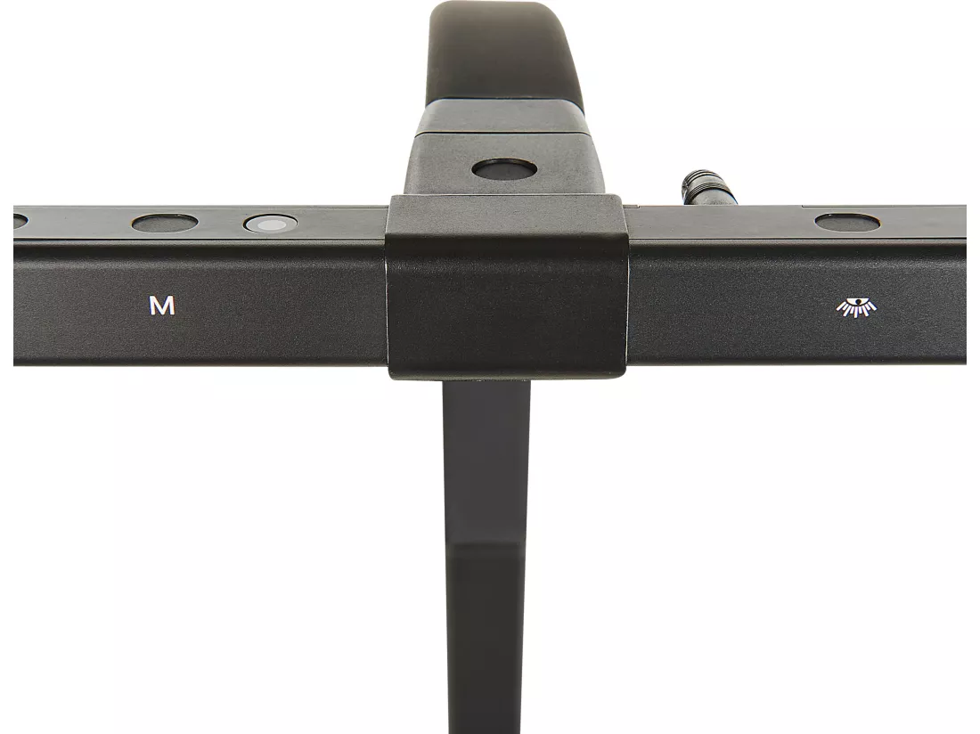 Lampe de bureau LED à pince AURIGA Avec détecteur de mouvement Métal Noir