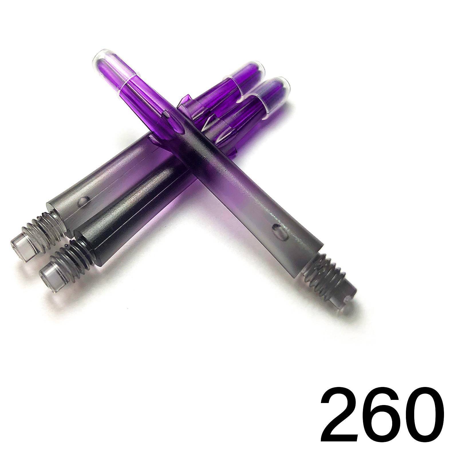 L-Style - L-Shaft Lock Straight N9 TwinColor - Schwarz Lila