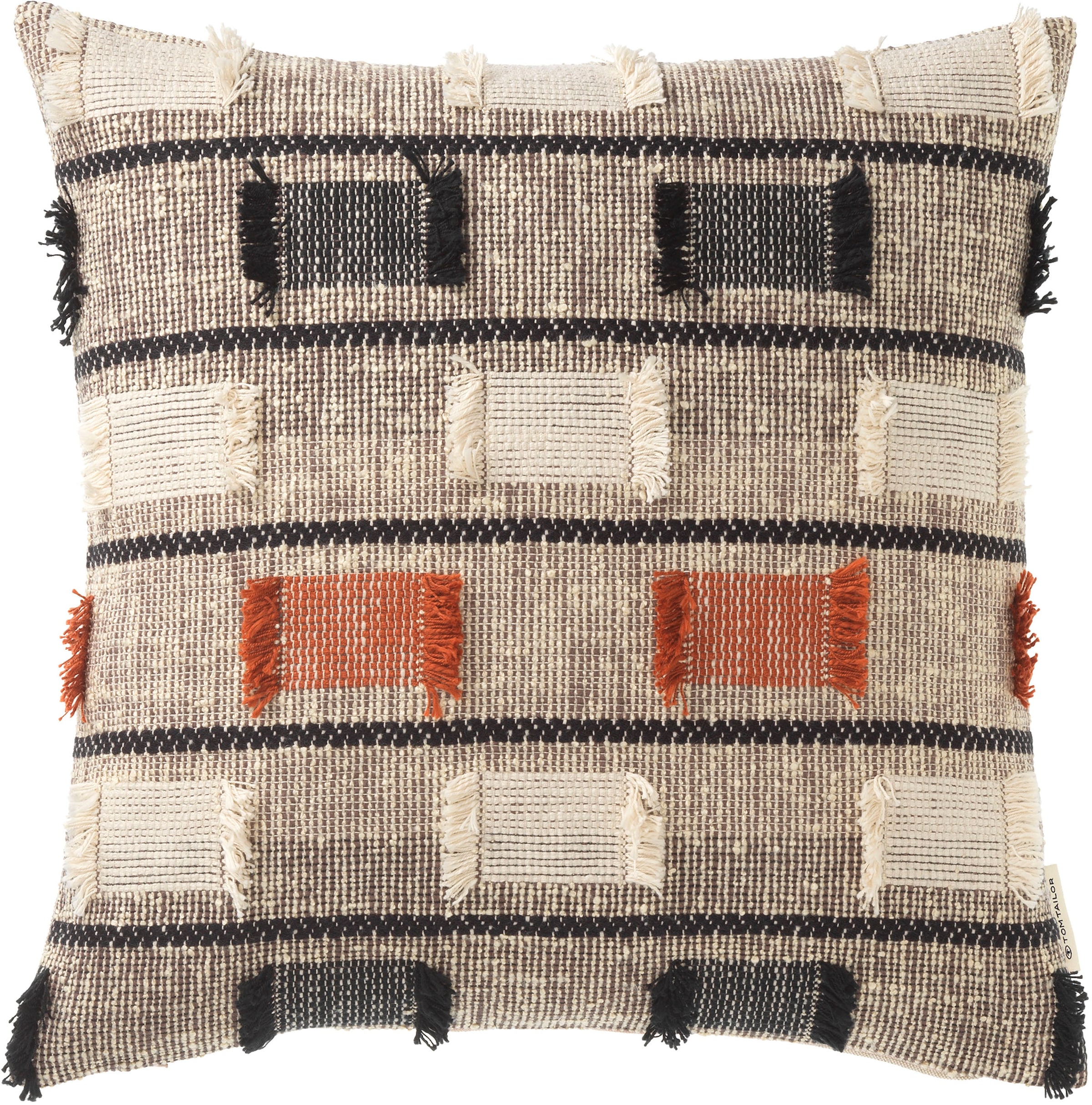 TOM TAILOR HOME Kissenbezüge »Ethno Brick« im modernen Boho-Style
