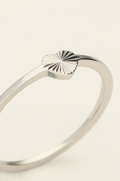 Ring met hartje