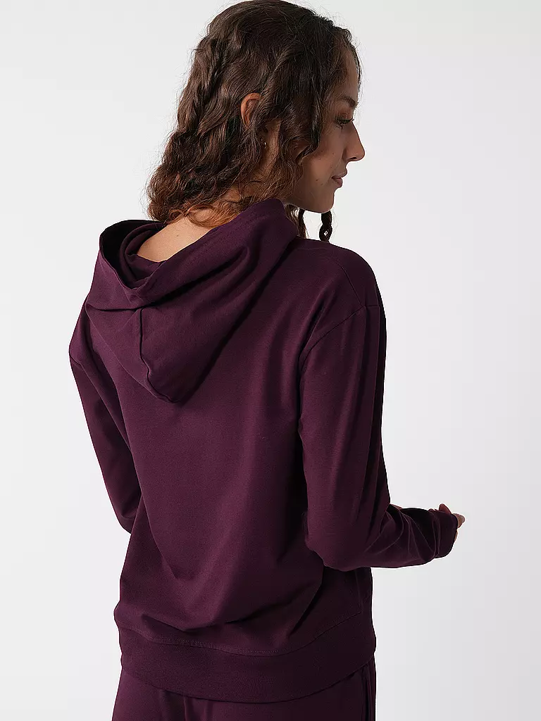 HUGO Loungewear Sweater SHUFFLE beere