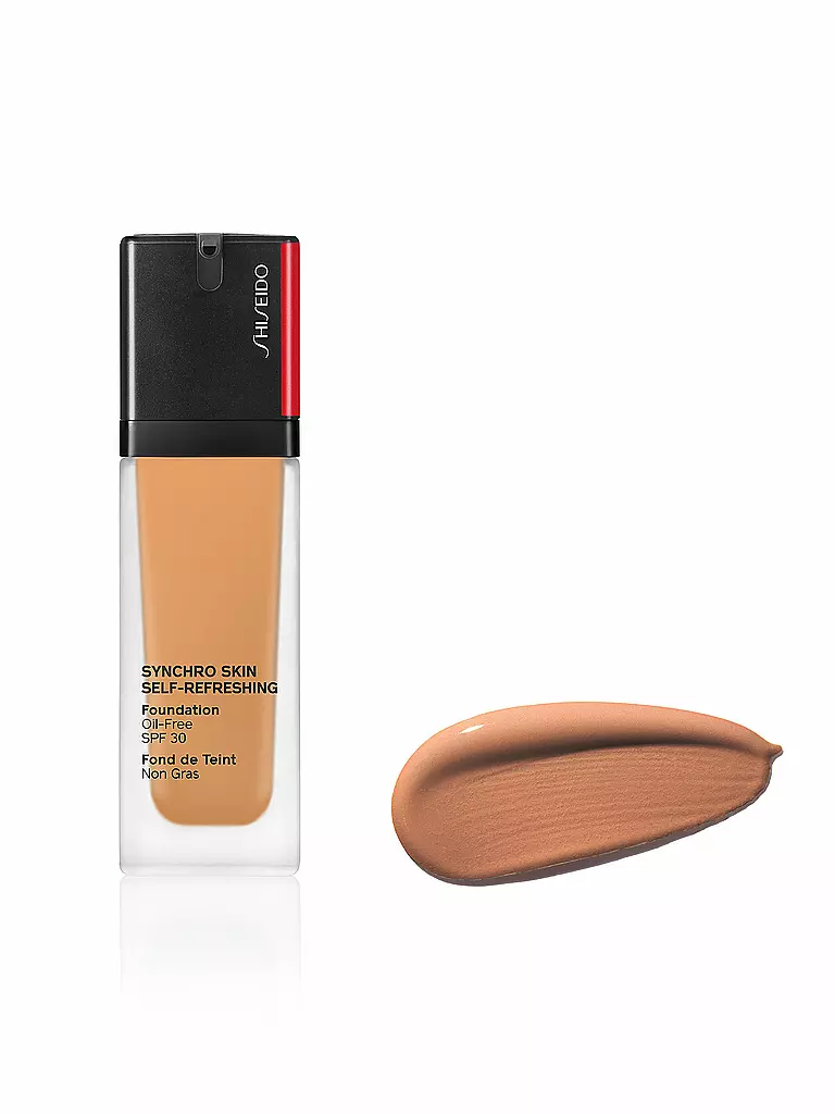SHISEIDO Synchro Skin Self-Refreshing Foundation SPF30 (410 Sunstone) beige