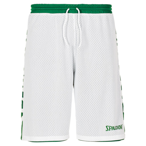 Shorts reversíveis essenciais verdes Spalding