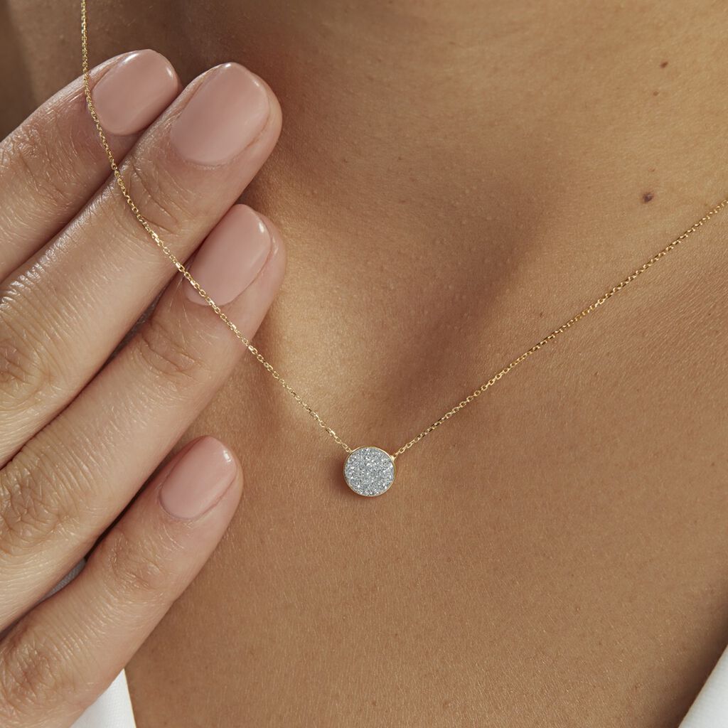Collier Eryne Or Jaune