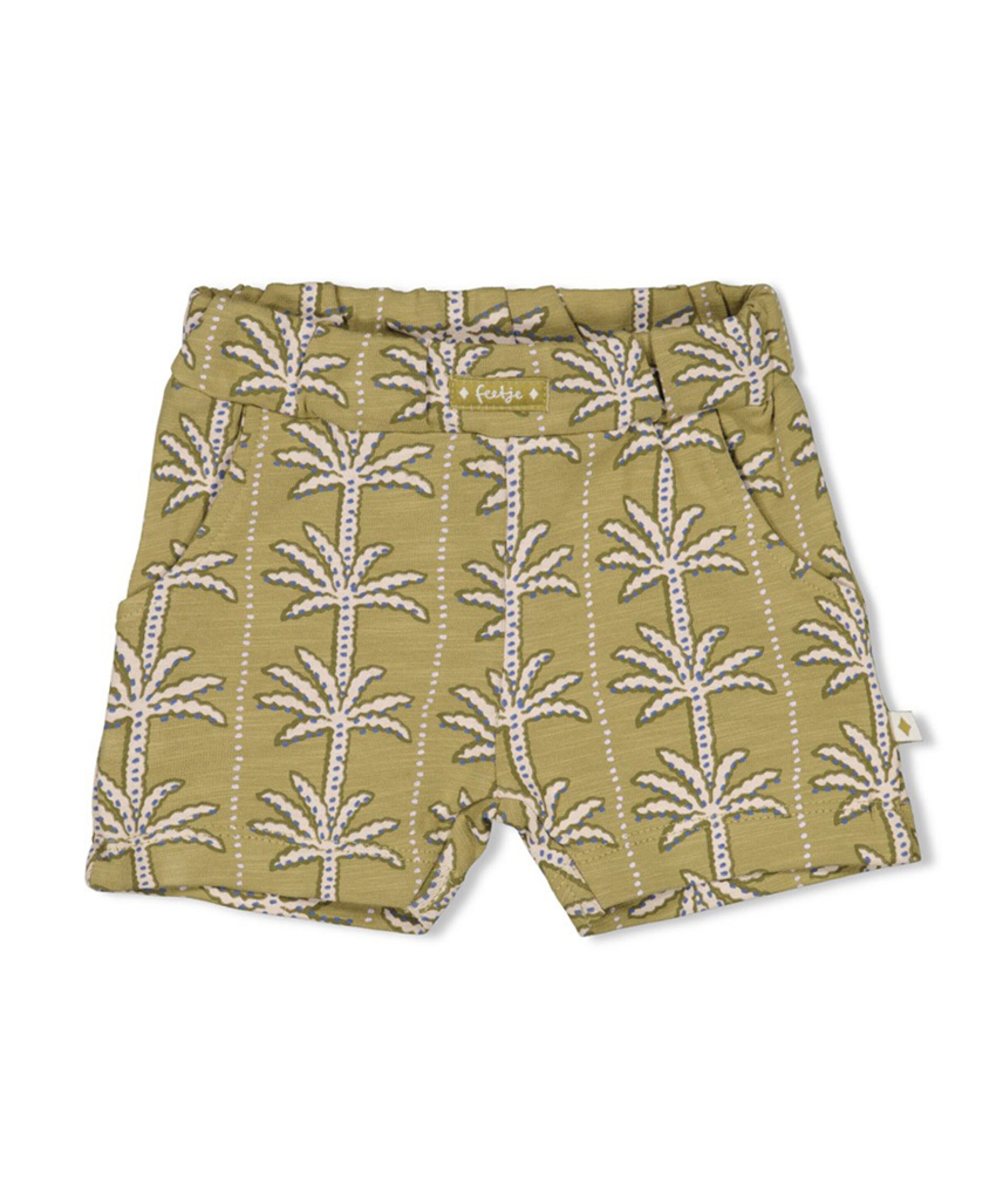 Feetje AOP meisjes korte broek groen