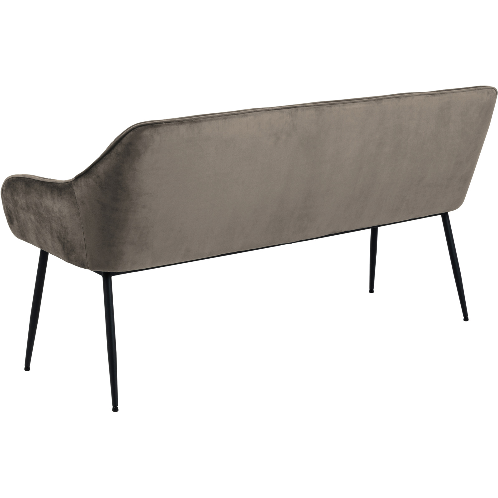 Sitzbank Brooke Samt-Optik beige