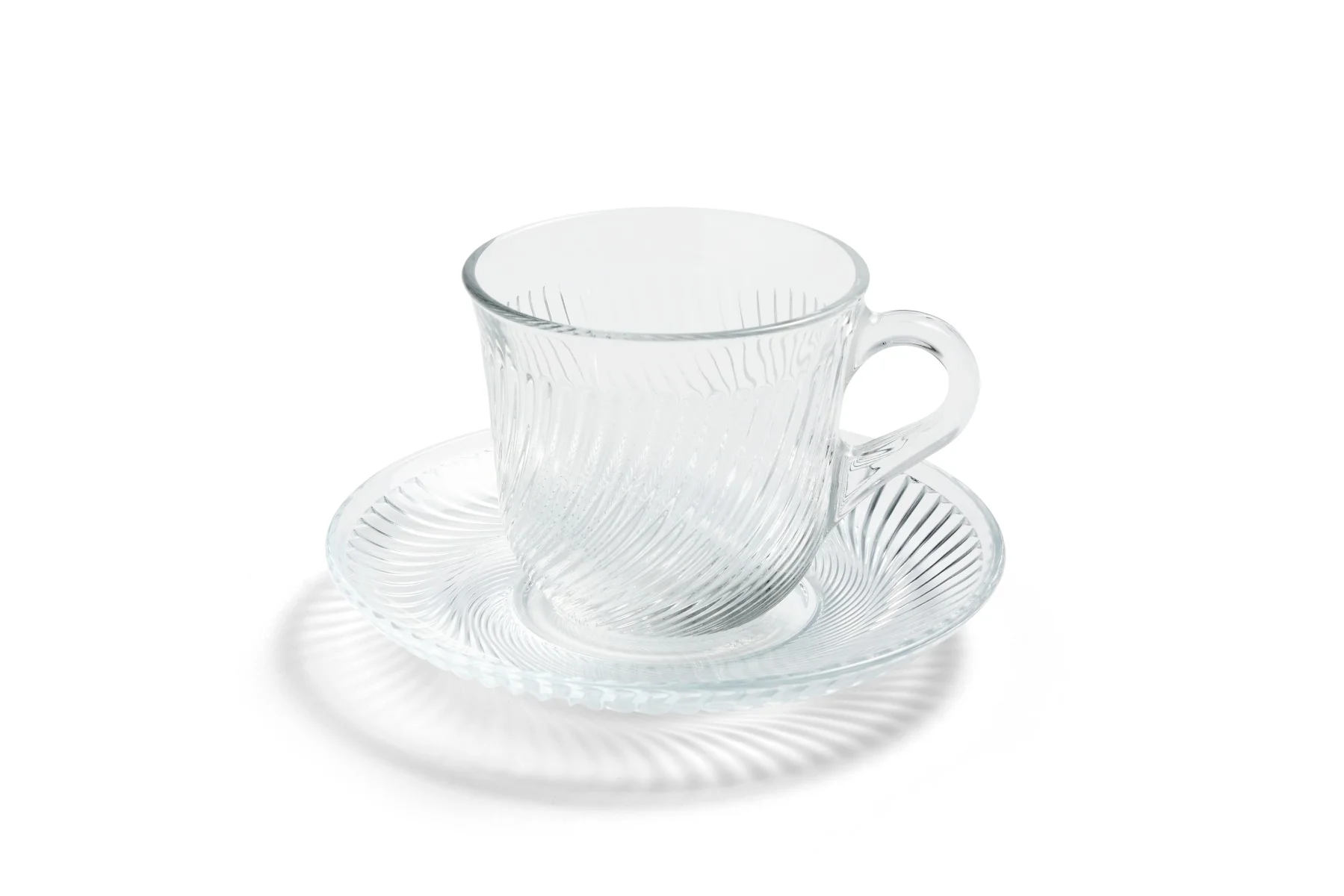 HAY  Pirouette kop m/ underkop - klart glas