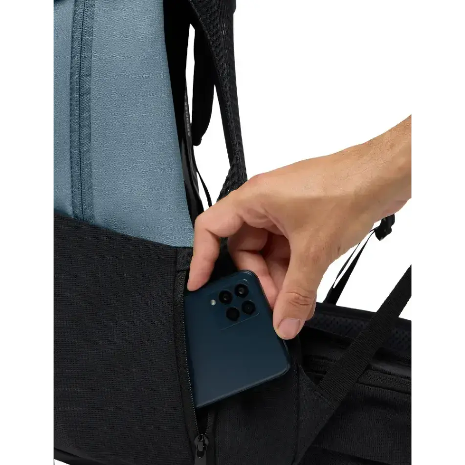 VAUDE Trailvent 15 Fietsrugzak Blauw/Zwart