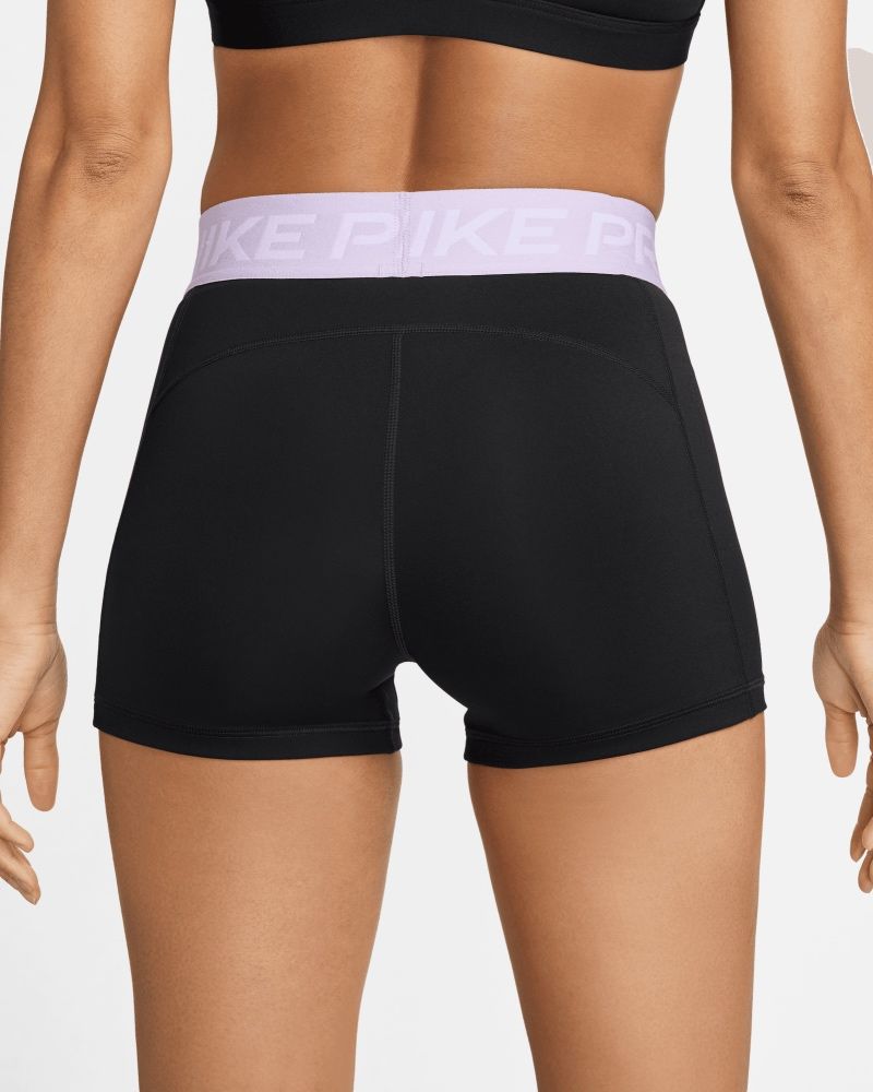 Short Nike Nike Pro Noir & Rose pour femme