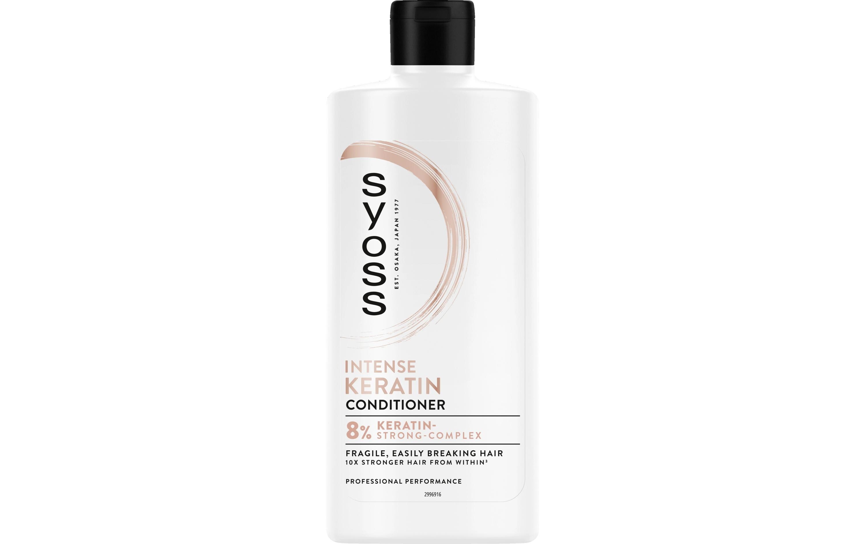 Haarspülung Intense Keratin 440 mlConditioner glättet die Haarstruktur und reduziert Haarbruch