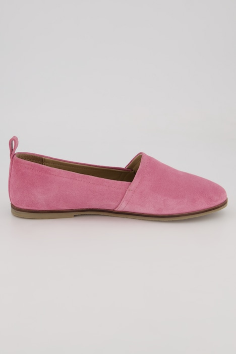 Slipper, weiches Veloursleder, Weite H