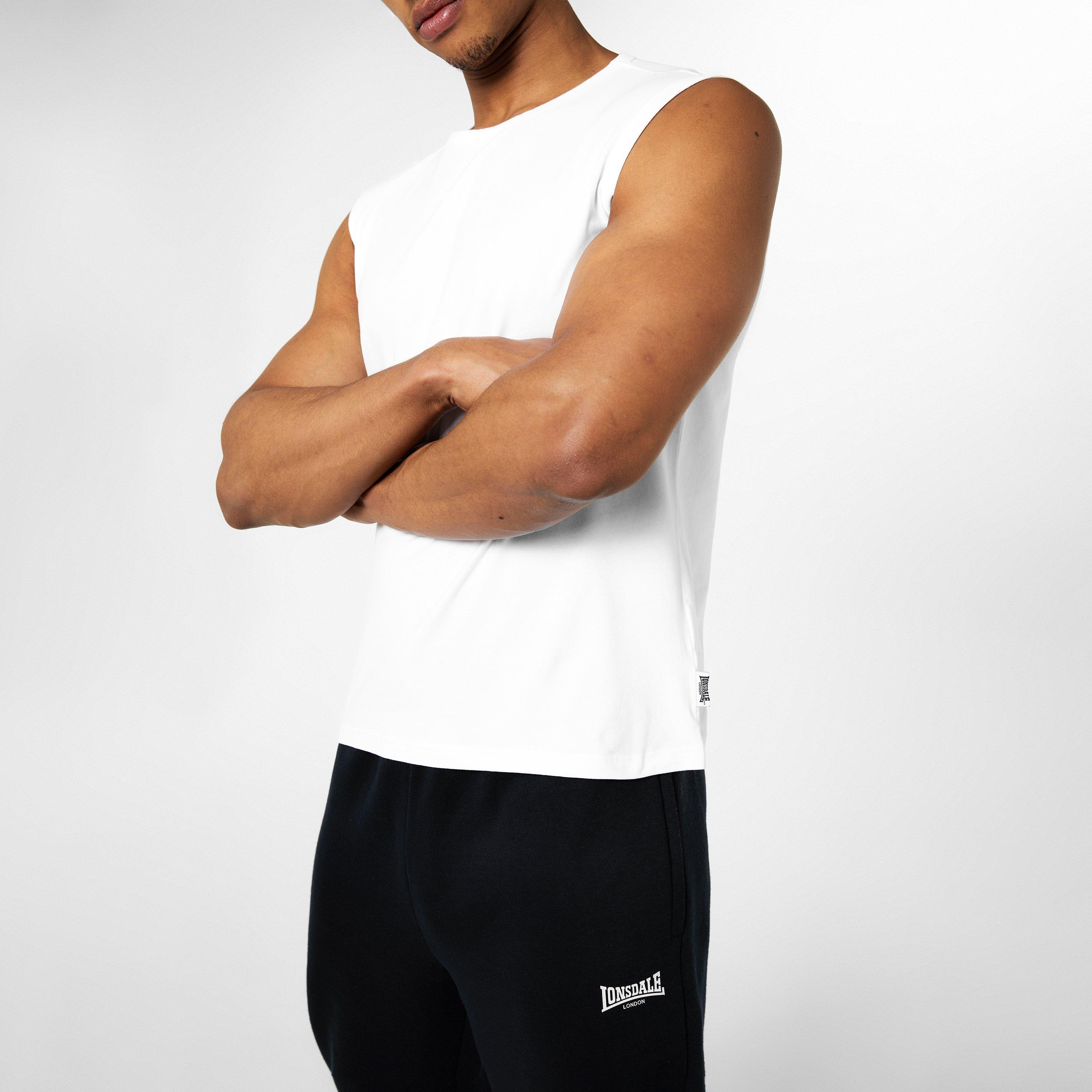 Lonsdale Sleeveless T-Shirt Mens