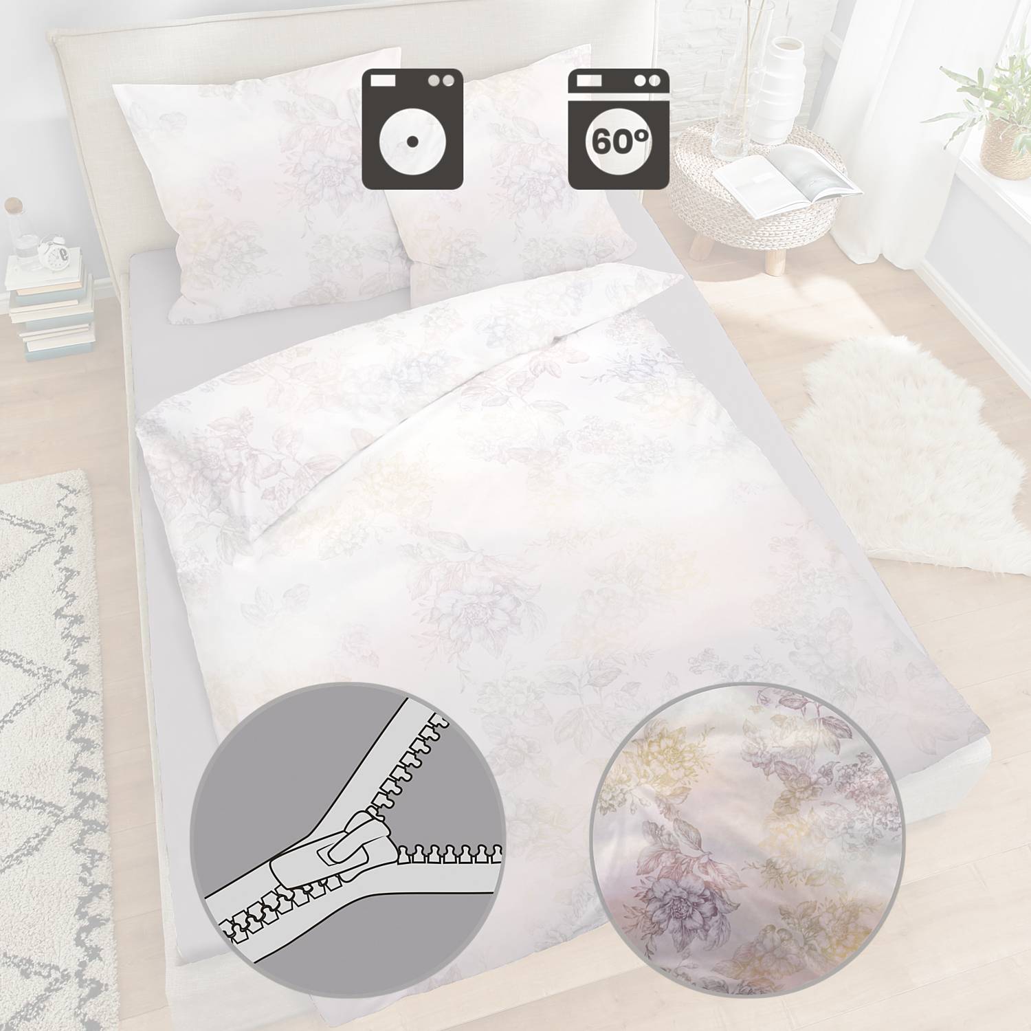 Dormisette Mako-Satin Bettwäsche