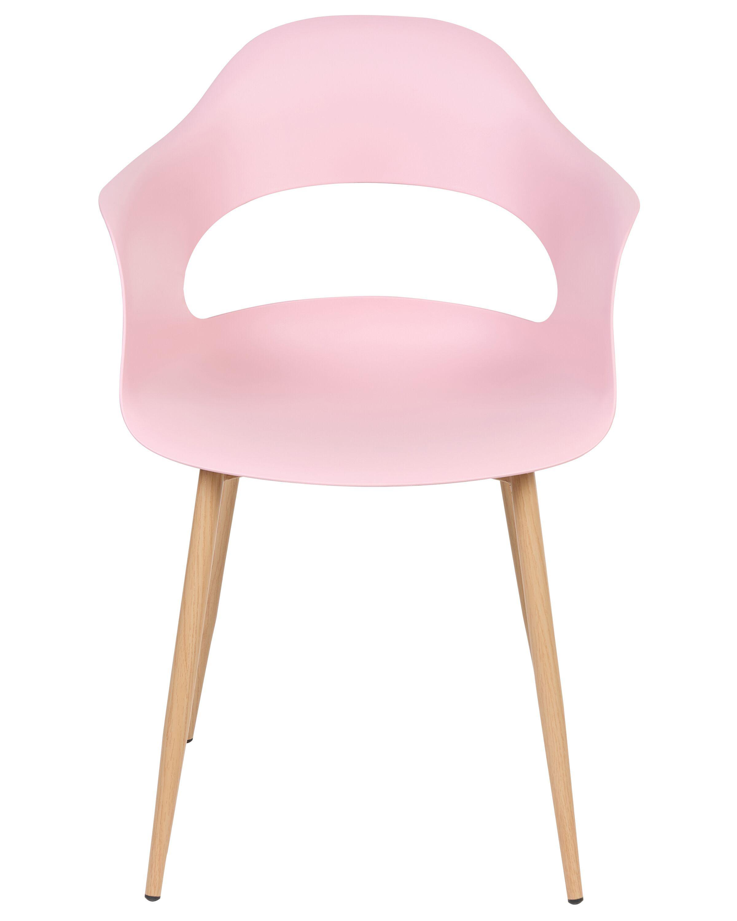 Set van 2 eetkamerstoelen UTICA Roze