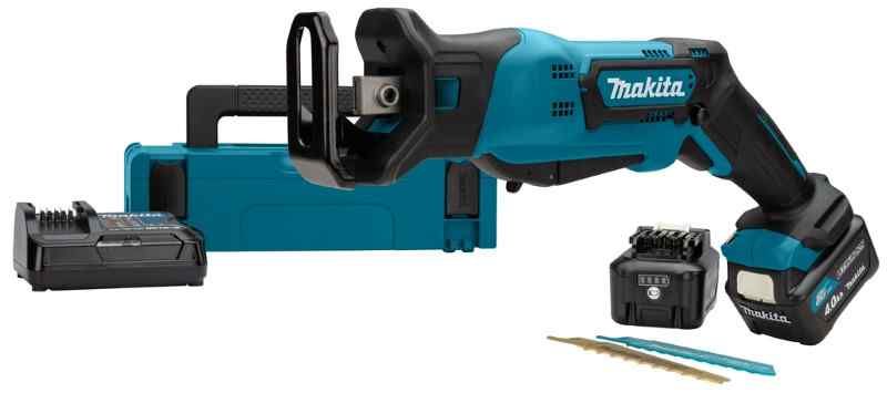 Makita JR105DSMJ 12V Max Reciprozaag ( 2x 4.0 Ah)  accu, lader, in mbox