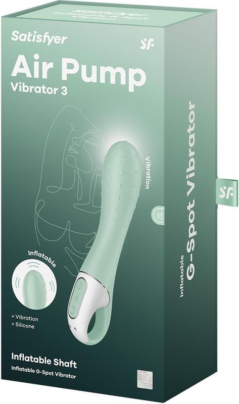 Satisfyer - Air Pump Opblaasbare G-Spot Vibrator 3