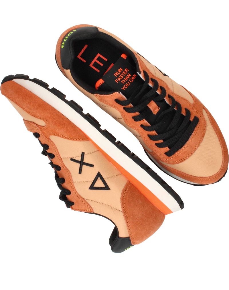 SUN68 Tom Fluo Sneakers Oranje Heren