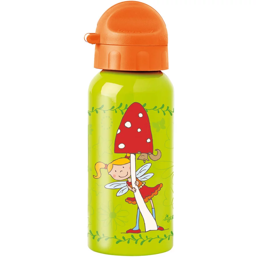 Sigikid Brotdose + Trinkflasche 2er Set hellgrün