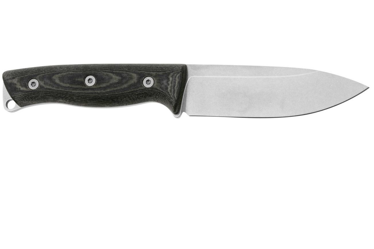 White River Knives Ursus 45 MagnaCut Black & OD Green Linen Micarta bushcraftmes
