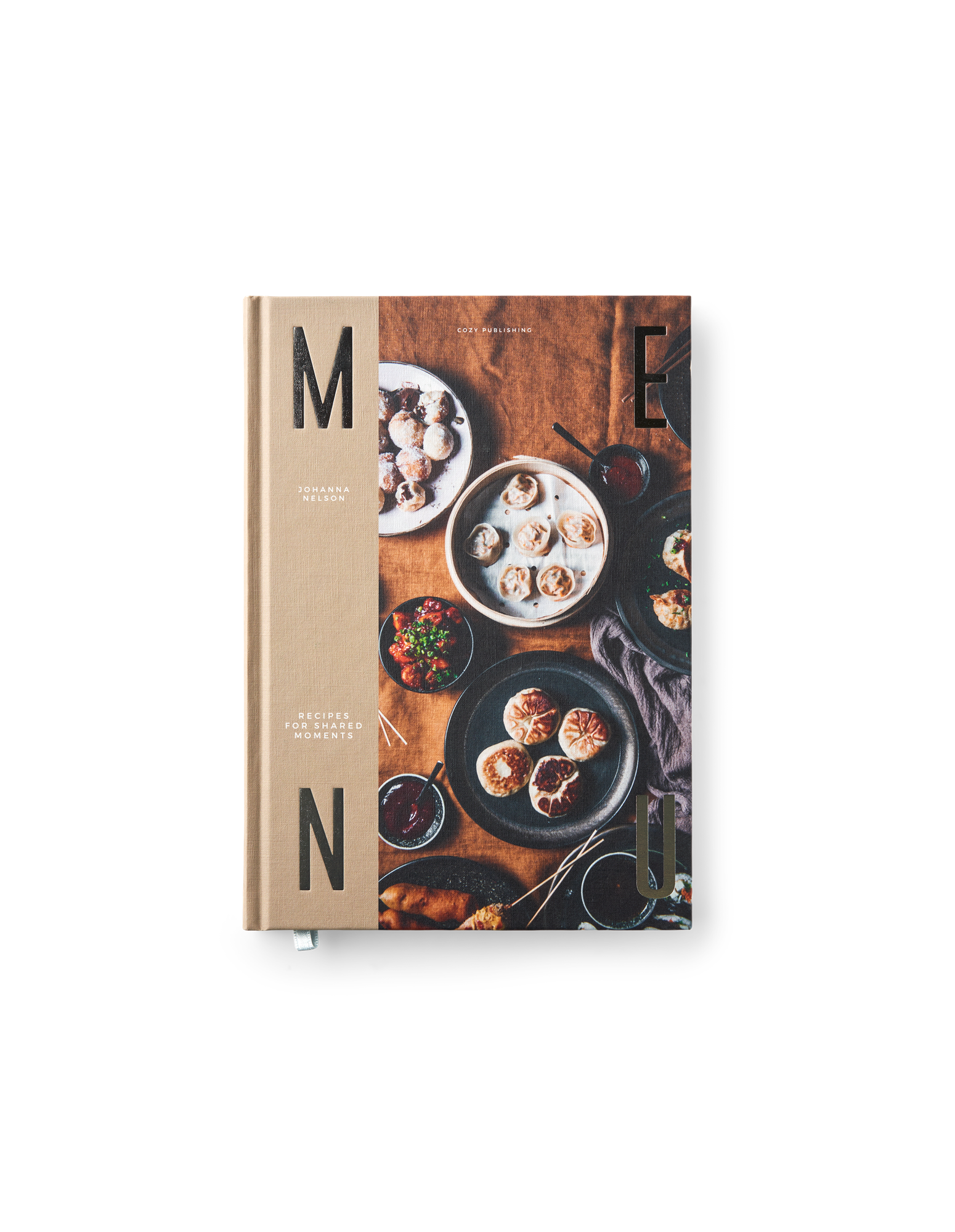 Menu - Recipes for Shared Moments | Hardcover. Engelsk. 17,5 x 1,5 x 24,5 cm. | Light Brown | New Mags