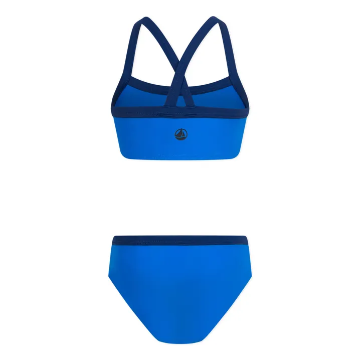 Petit Bateau Maillot 2 Pièces Soleil | Bleu