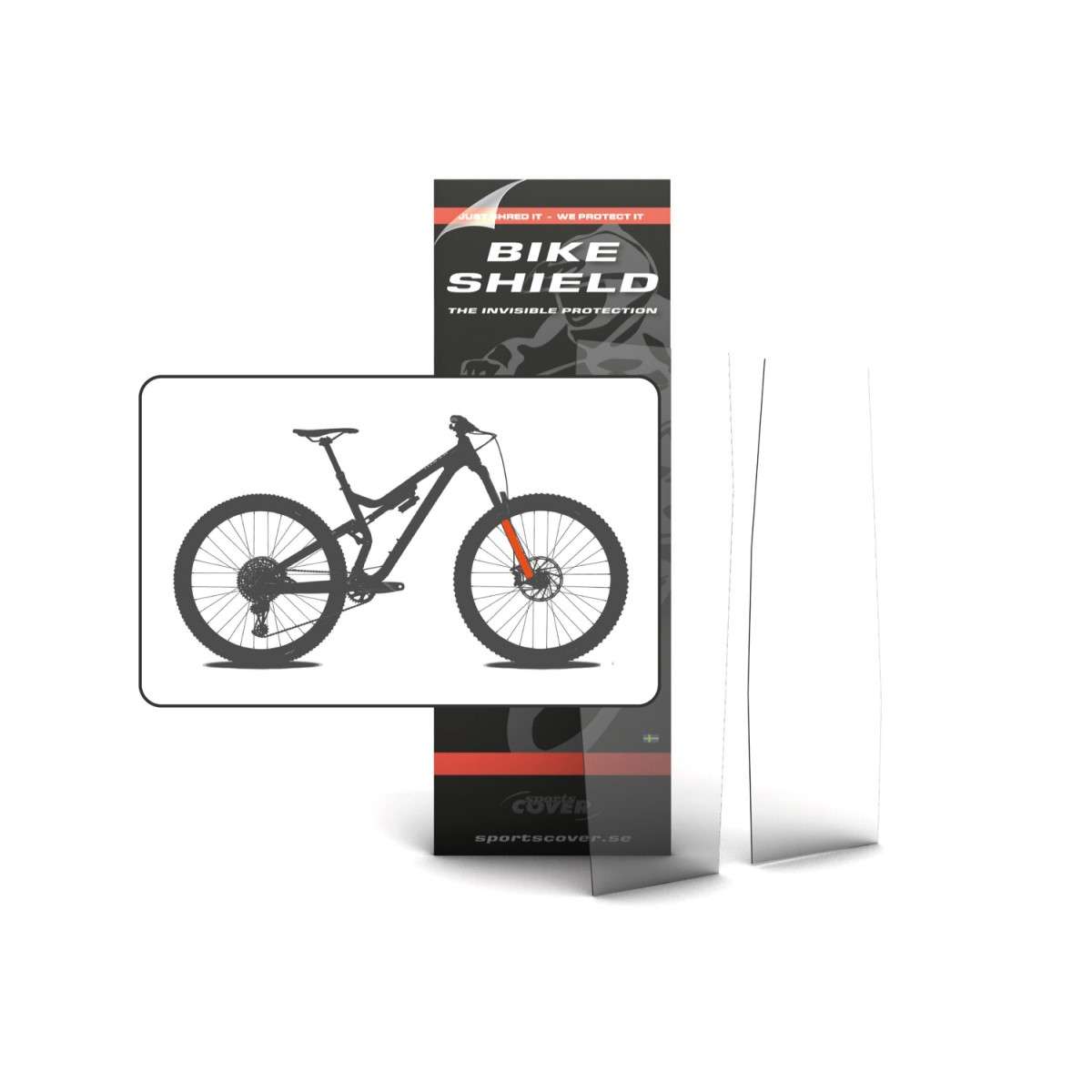 Bikeshield Protectie Voorvork Mat